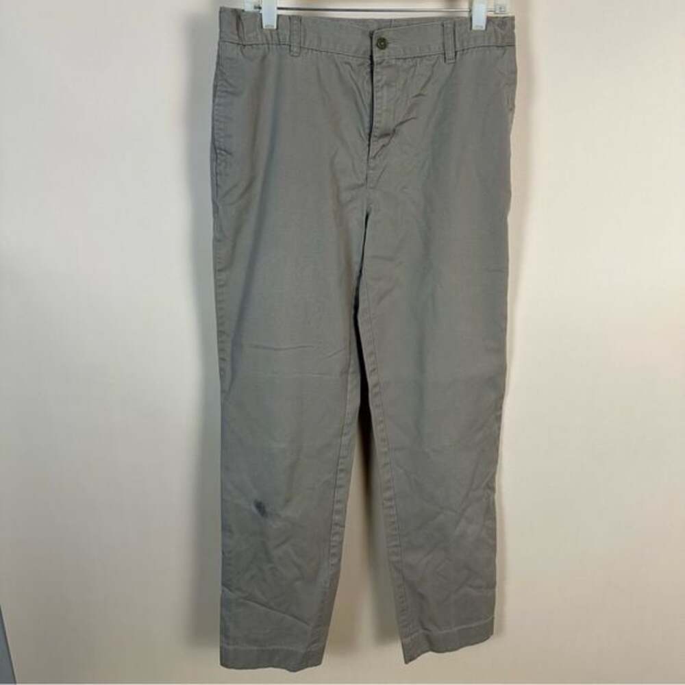 Lands’ End Chino Khakis Tan, boys 18 husky